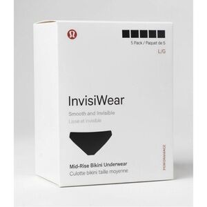 Lululemon InvisiWear Mid-Rise Bikini 5 Pack